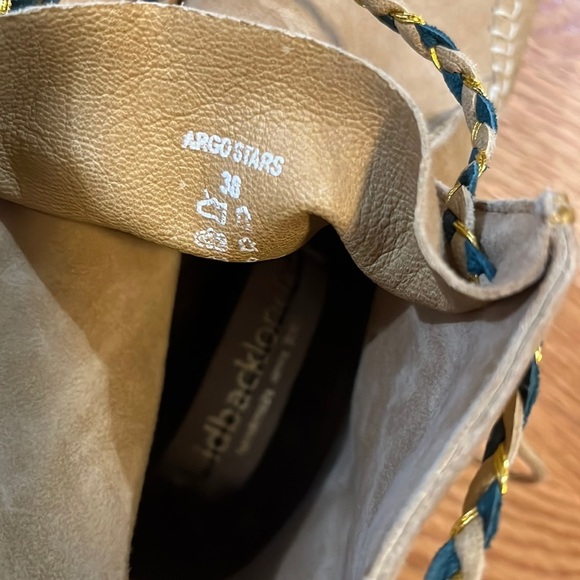 Free People x Laidback London Argo Stars Lave Up Boots Size 38 EU / 7 US - Picture 7 of 14